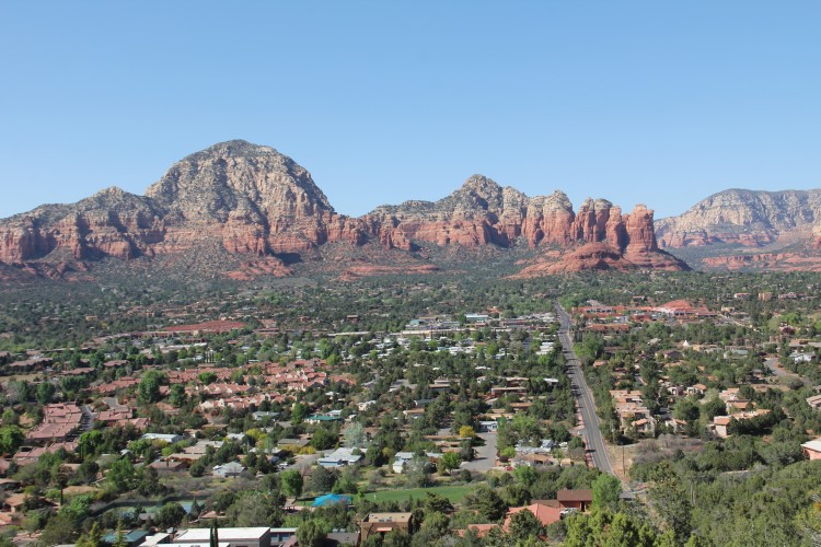 Capital Butte et al Overlooking West Sedona